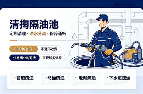 和平清掏隔油池
